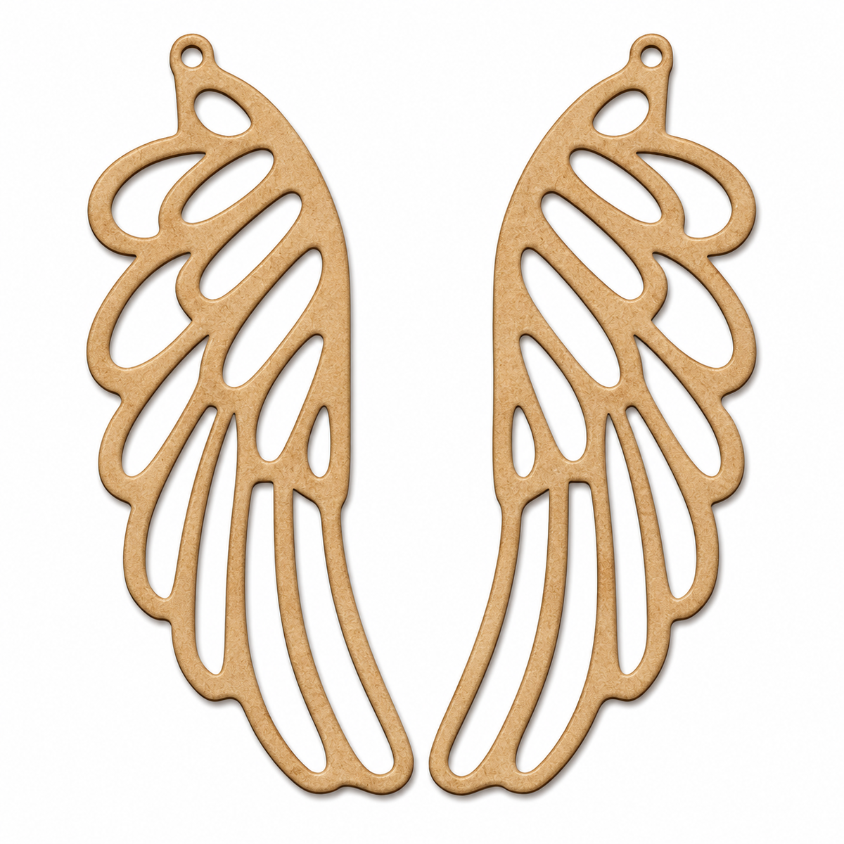 Angel Wings MDF wooden craft cutout for painting, resin art, Christmas ornaments, nursery décor, wall décor and DIY projects