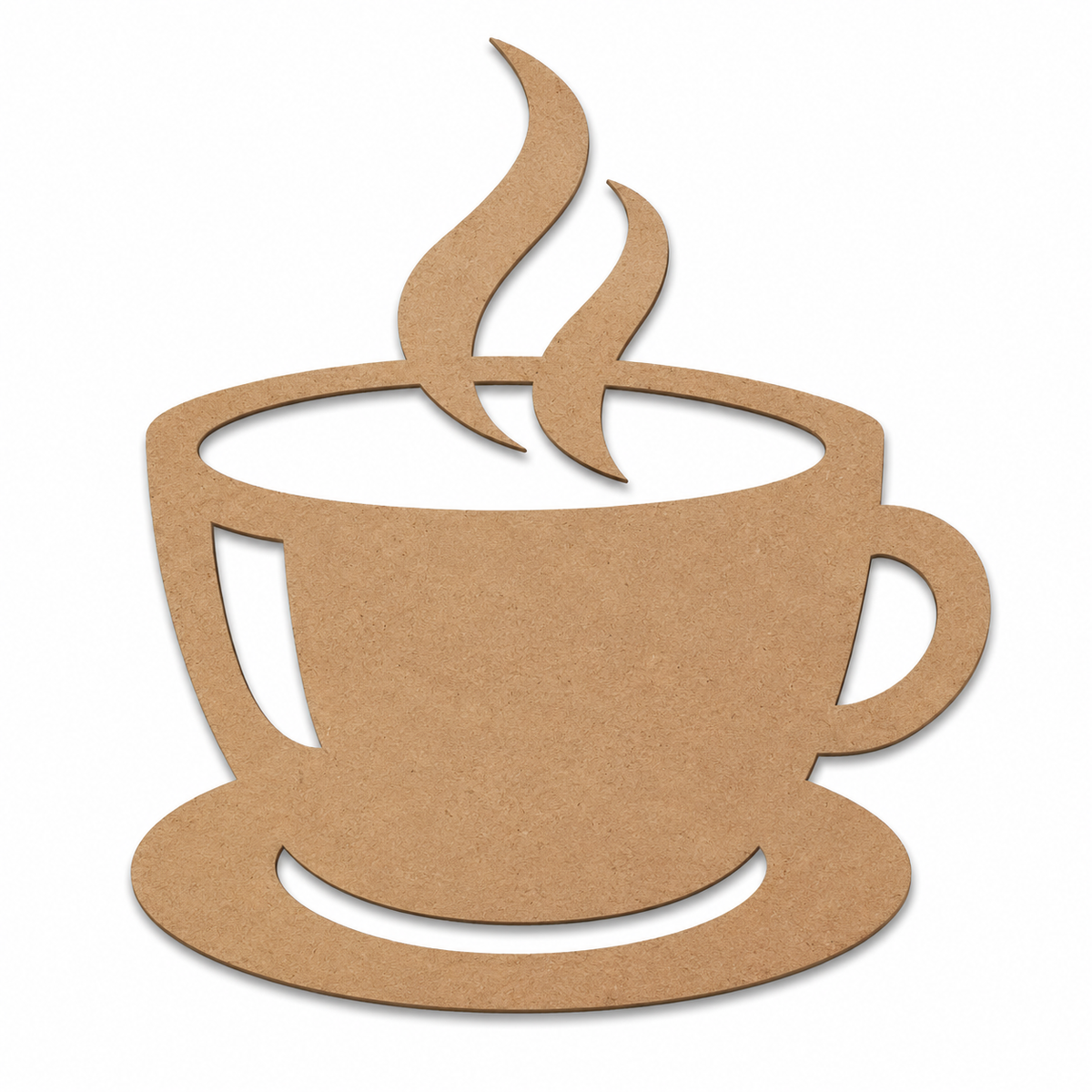 Wooden Teapot MDF Cutout | Laser Cut Tea Pot Shape for DIY Crafts & Kitchen Décor