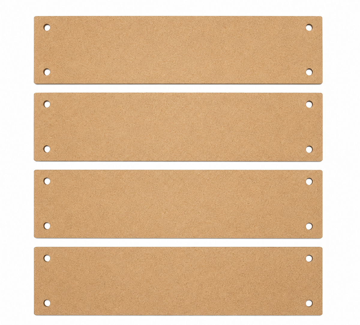Wooden Hanging Sign Board MDF Cutout Set | Laser Cut Blank Name Plates for DIY Crafts & Home Décor