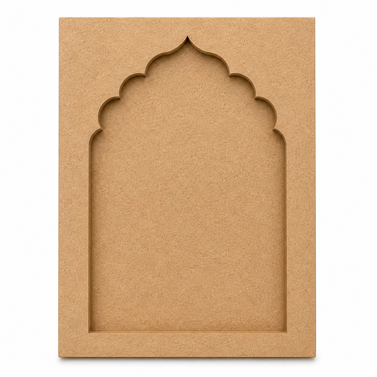 Wooden Arch Shadow Box MDF Cutout | Laser Cut Niches Frame for DIY Crafts & Home Décor