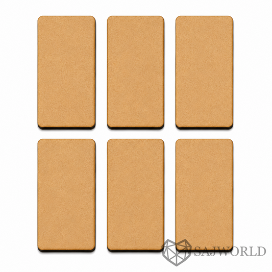 Rectangle MDF Wooden Cutout Base for DIY Painting, Resin Art, Mandala, DOT Mandala & Lippan Art